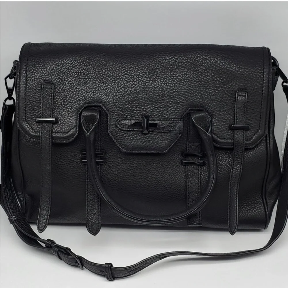 Rebecca Minkoff Black Leather Jules Bag - Picture 2 of 8